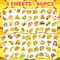 96 PCS Taco Mexican Fiesta Temporary Tattoos for Kids – Pre-Cut Cinco de Mayo Party Favors & Stickers – Cute Taco, Fiesta & Mexican Theme Body Art for Birthday, School Rewards & Celebration Gifts – Perfect for Mother's Day Card Making Displays